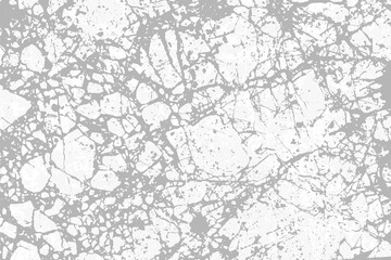 Light marble cracks simple texture. Vector illustration.