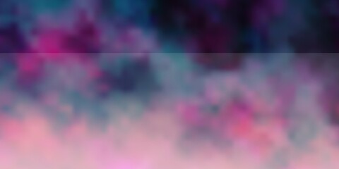 Light Pink vector texture with cloudy sky.