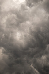 Obraz premium Storm day, dramatic clouds layout wallpaper