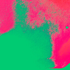 Fototapeta na wymiar Abstract Red and Green Gouache Stroke. Olive