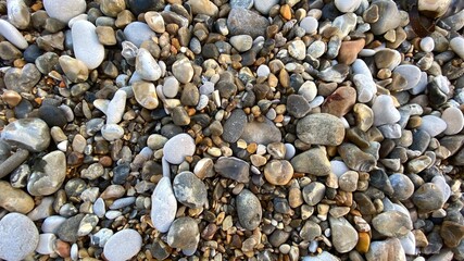 pebbles on the beach