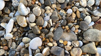 pebbles on the beach