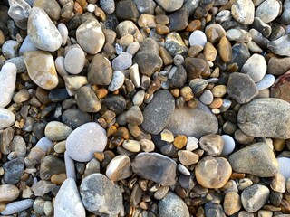 pebbles on the beach