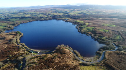 Fototapeta na wymiar view of Moorlough lake, N.Ireland