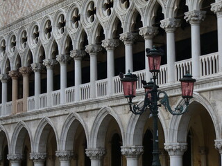 Fototapeta premium Doge's Palace Exterior in Venice, Italy