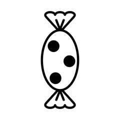 Fototapeta premium Candy icon image. Delicious, vintage.