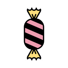 Candy icon image. Delicious, vintage.