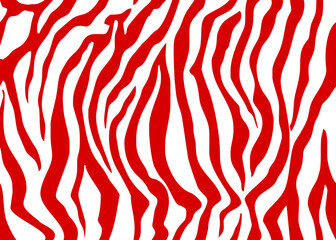 texture of tiger red on white background for textile clothing linen paper © Natallia