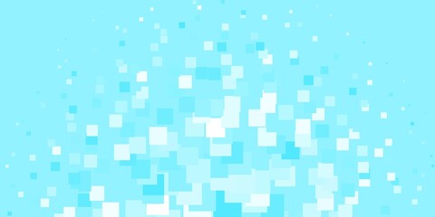 Light BLUE vector backdrop with rectangles.