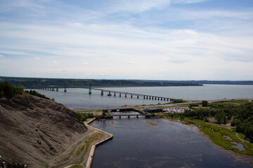 Obraz premium Quebec Bridge in Canada