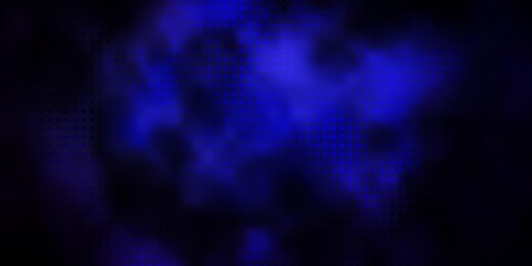 Dark Pink, Blue vector layout with circle shapes.