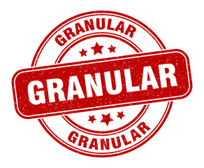 granular stamp. granular label. round grunge sign