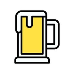 dia de los or muertos related muertos juice glass or mug vector with editable stroke,