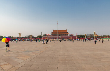 Place Tian'anmen à Pékin, Chine