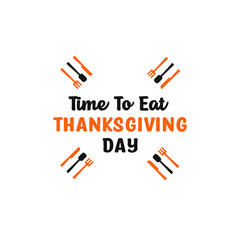 Thanksgiving day, decorative text, lettering, typography can be used for invitational cards, quotes, journals isolated on white background, simple black silhouette EPS Vector thanks, giving