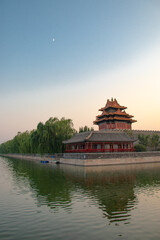 Douve de la Cité Interdite à Pékin, Chine