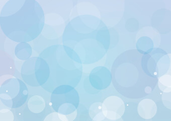 ほわほわした光の背景　水色