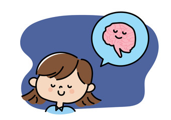 ノンレム睡眠のイラスト