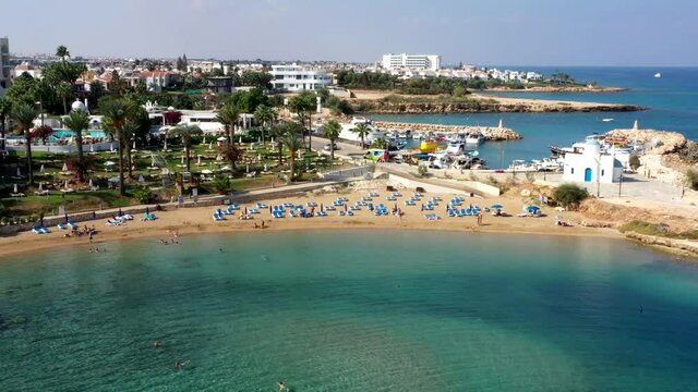 Aerial view of the beaches, Aerial view of hotels, airview of resort ad of seashore