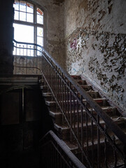 The old abandoned room of a building, Lost Place