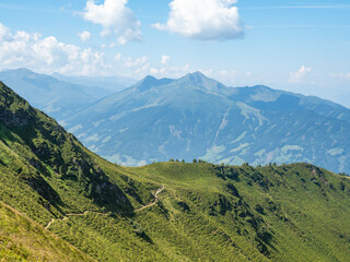 Landscape panorama in Tyrol, Austria.