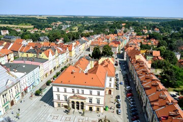 Złotoryja miasto ma Dolnym Śląsku w Polsce, dawna stolica złota, organizator Mistrzostw Świata w Płukaniu Złota