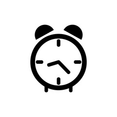 Clock icon in trendy flat style isolated on white background. Symbol for your web site design, logo, app, UI. Vector illustration, EPS