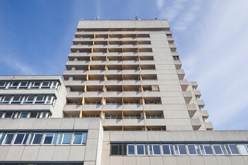 Monotones Wohnhaus, Delmenhorst, Niedersachsen, Deutschland