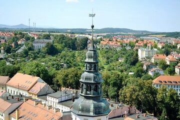 Złotoryja miasto ma Dolnym Śląsku w Polsce, dawna stolica złota, organizator Mistrzostw Świata w Płukaniu Złota - obrazy, fototapety, plakaty