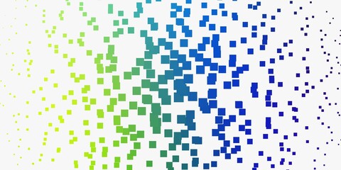Light Multicolor vector layout with lines, rectangles.
