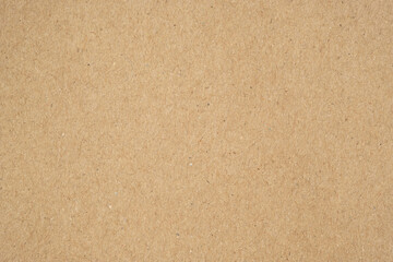 Texture of brown craft or kraft paper background, cardboard sheet, recycle paper, copy space for text. - obrazy, fototapety, plakaty