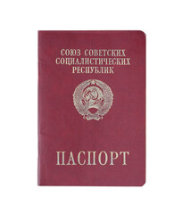 The red passport Union of Soviet Socialist Republics