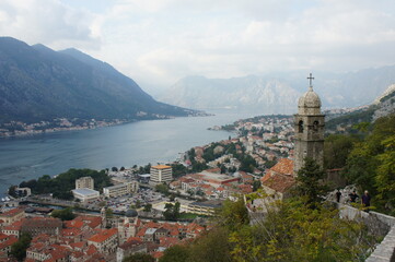 Naklejka na ściany i meble Port of Kotor, Montenegro