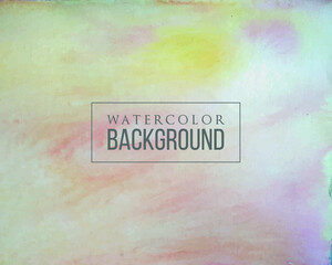 Abstract background with a colourful detailed watercolour texture