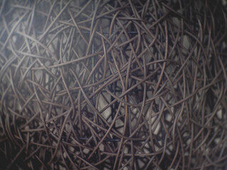 Brown bending wire background picture