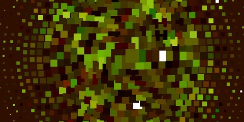 Fototapeta premium Light Green, Yellow vector background in polygonal style.