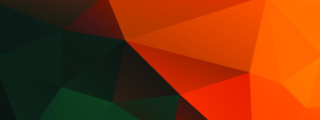Fototapeta premium Abstract Color Polygon Background Design, Abstract Geometric Origami Style With Gradient. Presentation,Website, Backdrop, Cover,Banner,Pattern Template