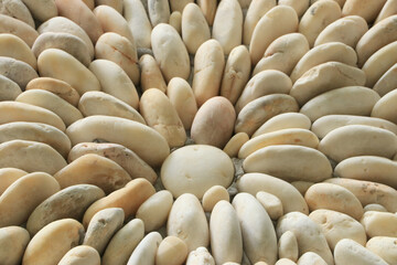 White decorative pattern stone as background