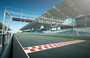 Foto op Plexiglas F1-racebaan © Image Craft