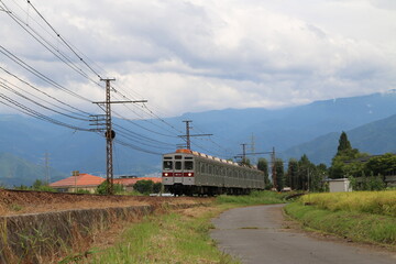 長野電鉄の電車