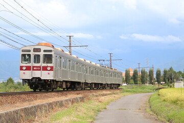 長野電鉄の電車