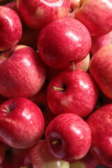 red apples background