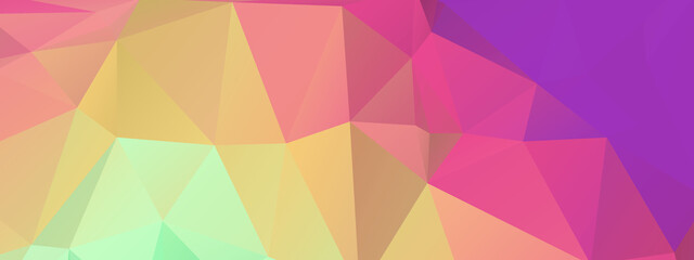Abstract Color Polygon Background Design, Abstract Geometric Origami Style With Gradient. Presentation,Website, Backdrop, Cover,Banner,Pattern Template