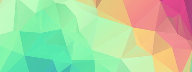 Obraz premium Abstract Color Polygon Background Design, Abstract Geometric Origami Style With Gradient. Presentation,Website, Backdrop, Cover,Banner,Pattern Template