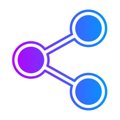 Share icon vector