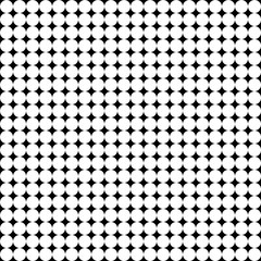 Geometric pattern of black stars on a white background.