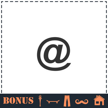 E-mail icon flat