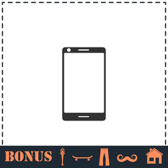 Smartphone icon flat