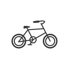 Fototapeta premium bicycle retro transport isolated icon