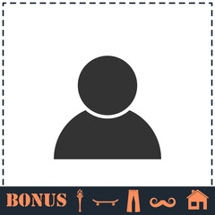 User icon flat